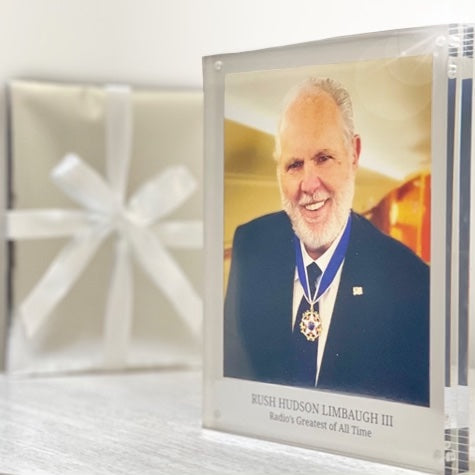 Rush Limbaugh Medal of Freedom Frame, Collector’s Edition