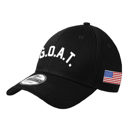 Greatest of All Time Hat, New Era, Black/White